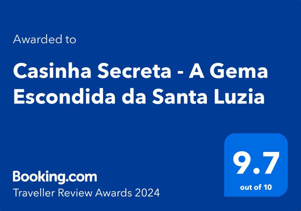 Apartament Casinha Secreta - A Gema Escondida Da Santa Luzia Santa Luzia  Zewnętrze zdjęcie